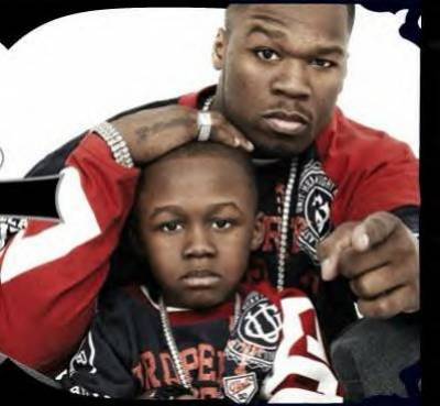 50cent et son petit fils